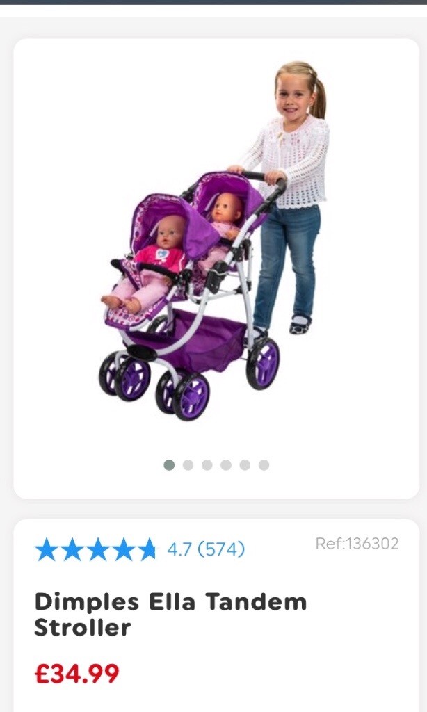 ella double buggy